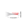 Thermaltronics K Series Tip Cartridges KxxBVF020