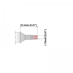 Thermaltronics K Series Tip Cartridges KxxCH016