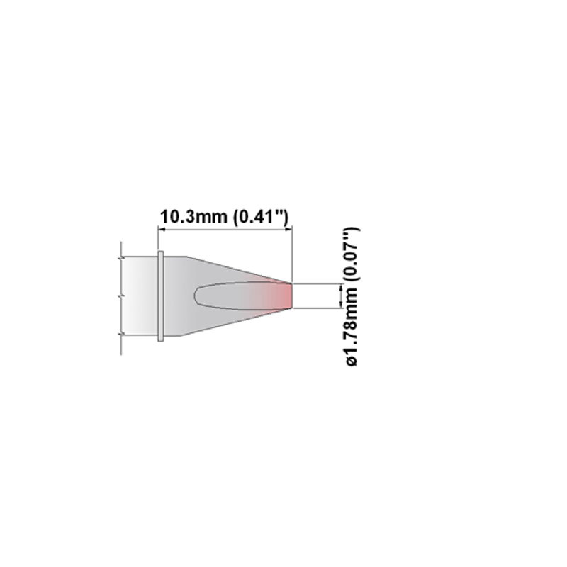 Thermaltronics K Series Tip Cartridges KxxCH018