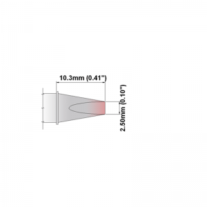 Thermaltronics K Series Tip Cartridges KxxCH025