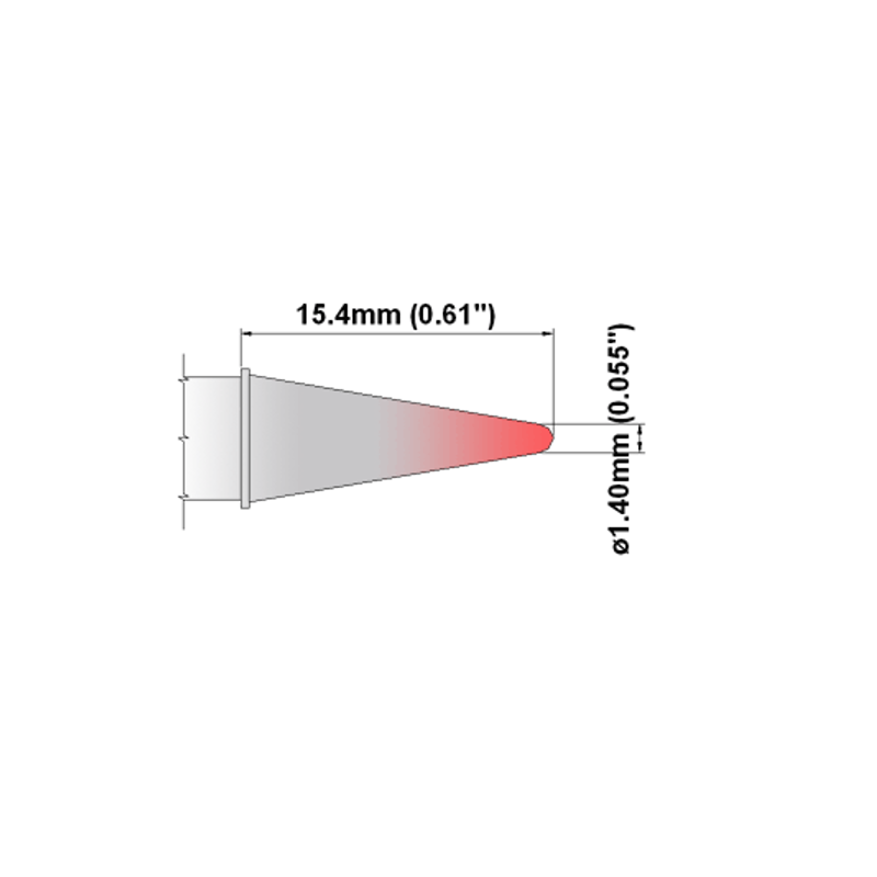Thermaltronics K Series Tip Cartridges KxxCS014