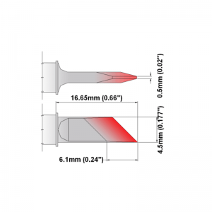 Thermaltronics K Series Tip Cartridges KxxDS061