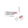 M6WV031 Thermaltronics soldering tip hoof dent 60° 3.10mm