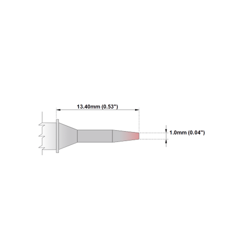 Thermaltronics P Series Tip Soldering Cartridges PMxxCS151