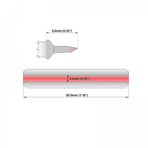 Thermaltronics P Series Tip Soldering Cartridges PMxxLB128