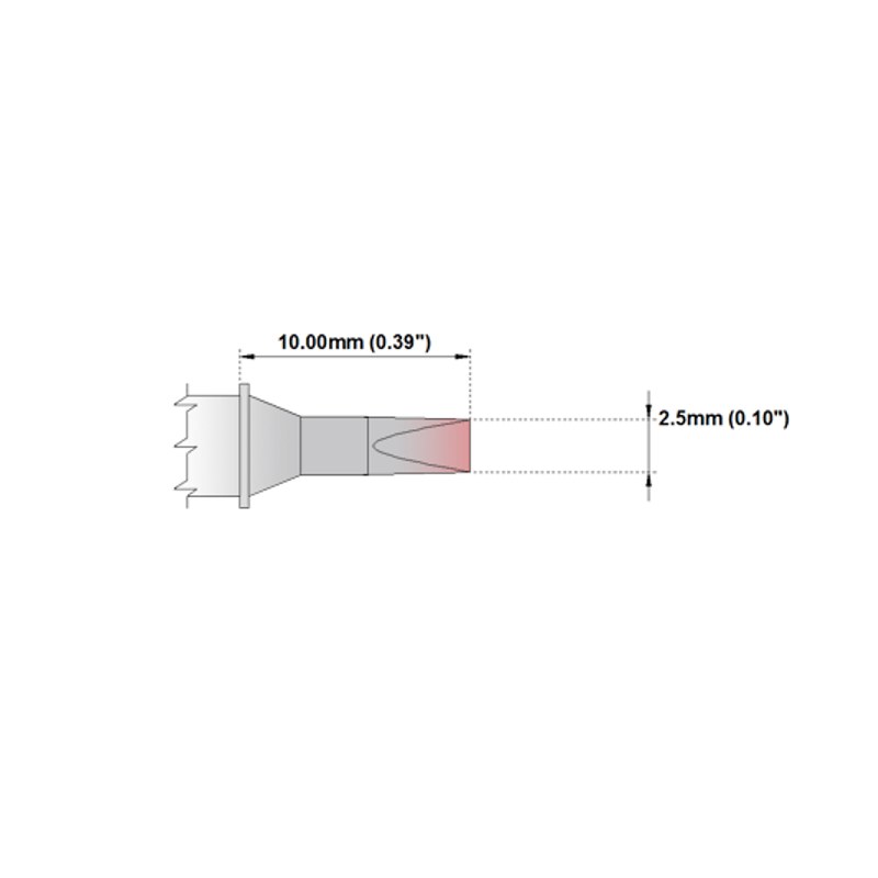 Thermaltronics P Series Soldering Tip Cartridges PMxxCH175