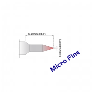 S80C004 Thermaltronics Soldering Tip Conical 0.40mm