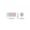 Thermaltronics P Series Soldering Tip Cartridges PxxCH052