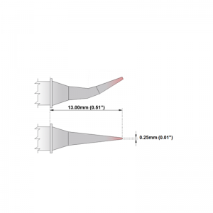 Thermaltronics MTZ Series Tweezers Tips MxxTZ003