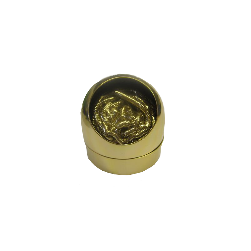 Solder Tip Brass Curls Cleaner with Holder