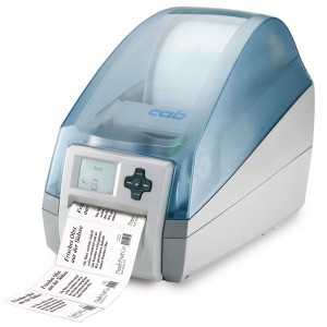 CAB MACH4 Label Printer B with tear off plate