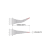 Thermaltronics KTZ Series Tweezers Tips KxxTZ003