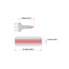Thermaltronics KTZ Series Tweezers Tips KxxTZ160