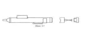 Penvac dimensions