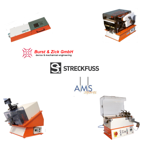 Burst & Zick and Streckfuss Preform Spares