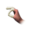 Anti-static nitrile finger cots