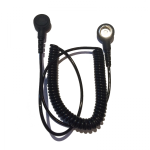 Grounding cord 10mm snap to 10mm snap