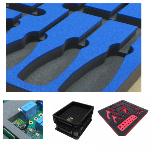 CNC machine routed custom foam inserts