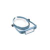 Magnifying visor headband