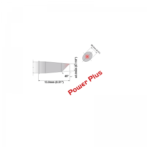 M6BV030H Thermaltronics soldering tip Bevel 45° 3.00mm