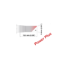 M8BV050H Thermaltronics soldering tip Bevel 45° 5.00mm