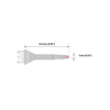M8CS154 Thermaltronics soldering tip Conical Sharp 1.0mm STTC-807