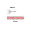 M8LB127 Thermaltronics soldering tip Blade Tip 22.1 mm SMTC-862