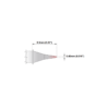 M7CS152 Thermaltronics soldering tip Conical Sharp 0.4mm STTC-122