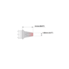 M8CP201 Thermaltronics soldering tip Chisel 30° 1.80mm STTC-837P