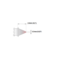 M8C301 Thermaltronics soldering tip Conical 0.5mm STTC-816