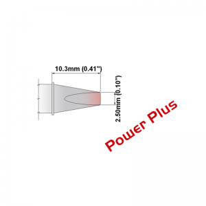 M7CH175H Thermaltronics soldering tip Chisel 30° 2.5mm