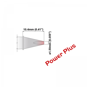 M7CH177H Thermaltronics soldering tip Chisel 30° 1.5mm power plus