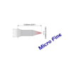 M8C004 Thermaltronics soldering tip Conical 0.40mm