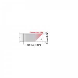 S60BVF060 Thermaltronics Soldering Tip Bevel 45° 6.00mm