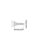S60CH010A Thermaltronics Soldering Tip Chisel 30° 1.0mm