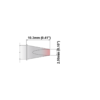 S60CH025 Thermaltronics Soldering Tip Chisel 30° 2.5mm SSC-636A