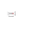 S60CH032A Thermaltronics Soldering Tip Chisel 30° 3.20mm