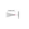 S75CH010 Thermaltronics Soldering Tip Chisel 30° 1.0mm