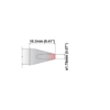 S75CH018 Thermaltronics Soldering Tip Chisel 30° 1.78mm SSC-737A