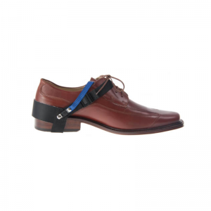 Statictec heel grounder clip fastening