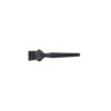 StaticTec ESD brush, flat model S, total length 140mm, bristle (WxL) 3 x 30mm