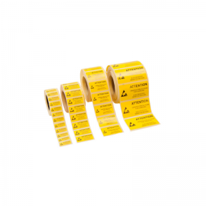 StaticTec adhesive ESD Warning Labels