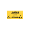 ESD PVC rigid sign
