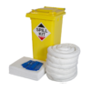 Fentex OSK120 Oil and fuel spill kit 120L wheelie bin