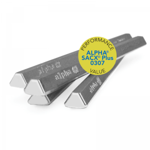 ALPHA Wavesolder Bar BRC 989 SACX PLUS 0307 1KG Ultra low lead