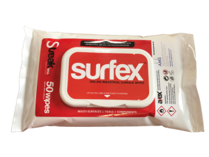 Surfex 70% IPA alcohol wipes