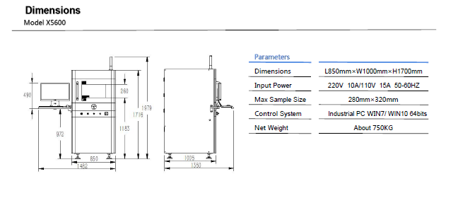 Seamark PCB X5600 X-ray machine for PCB inspection - Image 5